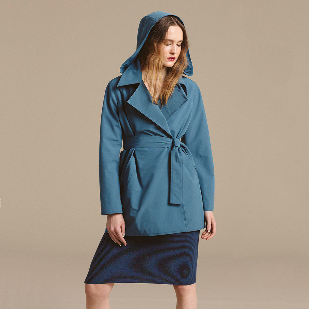 Nancy Lord Waterproof Trench (Short)